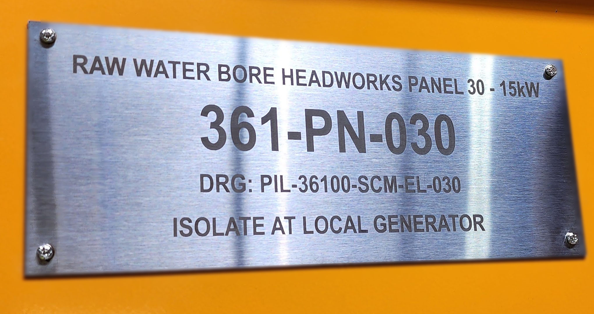 Go laser engraved stainless steel plate